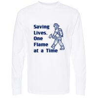 Unisex Gold Soft Touch Long Sleeve T-Shirt Thumbnail