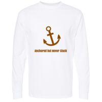 Unisex Gold Soft Touch Long Sleeve T-Shirt Thumbnail