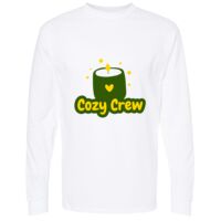 Unisex Gold Soft Touch Long Sleeve T-Shirt Thumbnail