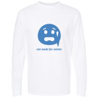 Unisex Gold Soft Touch Long Sleeve T-Shirt Thumbnail