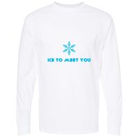 Unisex Gold Soft Touch Long Sleeve T-Shirt Thumbnail