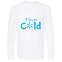 Unisex Gold Soft Touch Long Sleeve T-Shirt Thumbnail