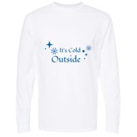 Unisex Gold Soft Touch Long Sleeve T-Shirt Thumbnail