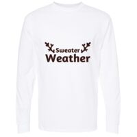 Unisex Gold Soft Touch Long Sleeve T-Shirt Thumbnail