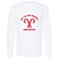 Unisex Gold Soft Touch Long Sleeve T-Shirt Thumbnail