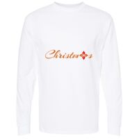 Unisex Gold Soft Touch Long Sleeve T-Shirt Thumbnail