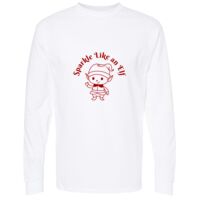 Unisex Gold Soft Touch Long Sleeve T-Shirt Thumbnail