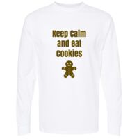 Unisex Gold Soft Touch Long Sleeve T-Shirt Thumbnail