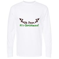 Unisex Gold Soft Touch Long Sleeve T-Shirt Thumbnail