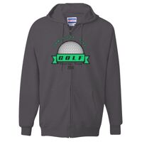Ultimate Cotton® Full-Zip Hooded Sweatshirt Thumbnail