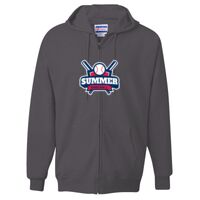 Ultimate Cotton® Full-Zip Hooded Sweatshirt Thumbnail
