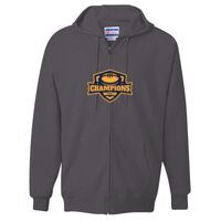 Unisex Ultimate Cotton® Full-Zip Hooded Sweatshirt Thumbnail
