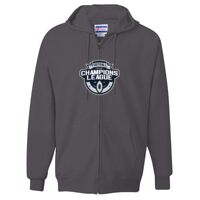 Unisex Ultimate Cotton® Full-Zip Hooded Sweatshirt Thumbnail