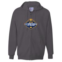 Unisex Ultimate Cotton® Full-Zip Hooded Sweatshirt Thumbnail