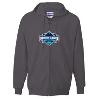 Unisex Ultimate Cotton® Full-Zip Hooded Sweatshirt Thumbnail