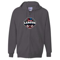 Ultimate Cotton® Full-Zip Hooded Sweatshirt Thumbnail
