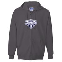Ultimate Cotton® Full-Zip Hooded Sweatshirt Thumbnail
