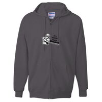 Ultimate Cotton® Full-Zip Hooded Sweatshirt Thumbnail