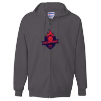 Unisex Ultimate Cotton® Full-Zip Hooded Sweatshirt Thumbnail