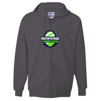 Ultimate Cotton® Full-Zip Hooded Sweatshirt Thumbnail