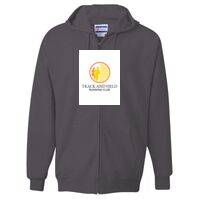 Unisex Ultimate Cotton® Full-Zip Hooded Sweatshirt Thumbnail