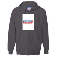 Unisex Ultimate Cotton® Full-Zip Hooded Sweatshirt Thumbnail