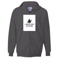 Ultimate Cotton® Full-Zip Hooded Sweatshirt Thumbnail