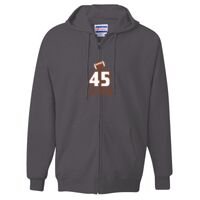 Ultimate Cotton® Full-Zip Hooded Sweatshirt Thumbnail