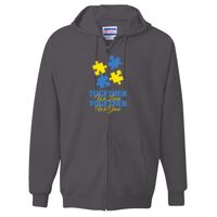 Ultimate Cotton® Full-Zip Hooded Sweatshirt Thumbnail