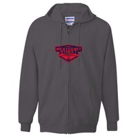 Unisex Ultimate Cotton® Full-Zip Hooded Sweatshirt Thumbnail
