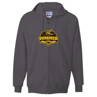 Unisex Ultimate Cotton® Full-Zip Hooded Sweatshirt Thumbnail