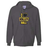 Ultimate Cotton® Full-Zip Hooded Sweatshirt Thumbnail