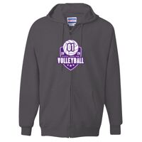 Ultimate Cotton® Full-Zip Hooded Sweatshirt Thumbnail