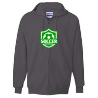 Ultimate Cotton® Full-Zip Hooded Sweatshirt Thumbnail