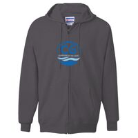 Ultimate Cotton® Full-Zip Hooded Sweatshirt Thumbnail