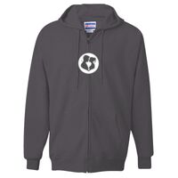 Ultimate Cotton® Full-Zip Hooded Sweatshirt Thumbnail