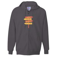 Ultimate Cotton® Full-Zip Hooded Sweatshirt Thumbnail