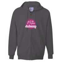 Ultimate Cotton® Full-Zip Hooded Sweatshirt Thumbnail