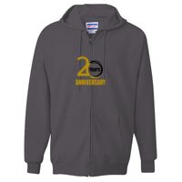 Ultimate Cotton® Full-Zip Hooded Sweatshirt Thumbnail