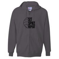 Ultimate Cotton® Full-Zip Hooded Sweatshirt Thumbnail