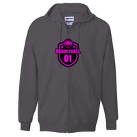 Ultimate Cotton® Full-Zip Hooded Sweatshirt Thumbnail