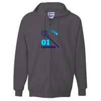 Ultimate Cotton® Full-Zip Hooded Sweatshirt Thumbnail