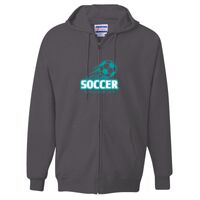 Ultimate Cotton® Full-Zip Hooded Sweatshirt Thumbnail
