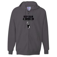 Ultimate Cotton® Full-Zip Hooded Sweatshirt Thumbnail