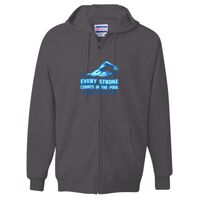 Ultimate Cotton® Full-Zip Hooded Sweatshirt Thumbnail