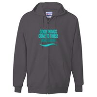 Ultimate Cotton® Full-Zip Hooded Sweatshirt Thumbnail
