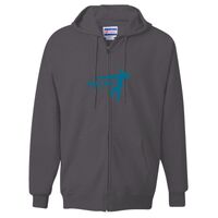 Unisex Ultimate Cotton® Full-Zip Hooded Sweatshirt Thumbnail