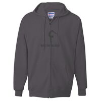Unisex Ultimate Cotton® Full-Zip Hooded Sweatshirt Thumbnail