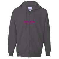 Unisex Ultimate Cotton® Full-Zip Hooded Sweatshirt Thumbnail