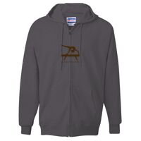 Unisex Ultimate Cotton® Full-Zip Hooded Sweatshirt Thumbnail